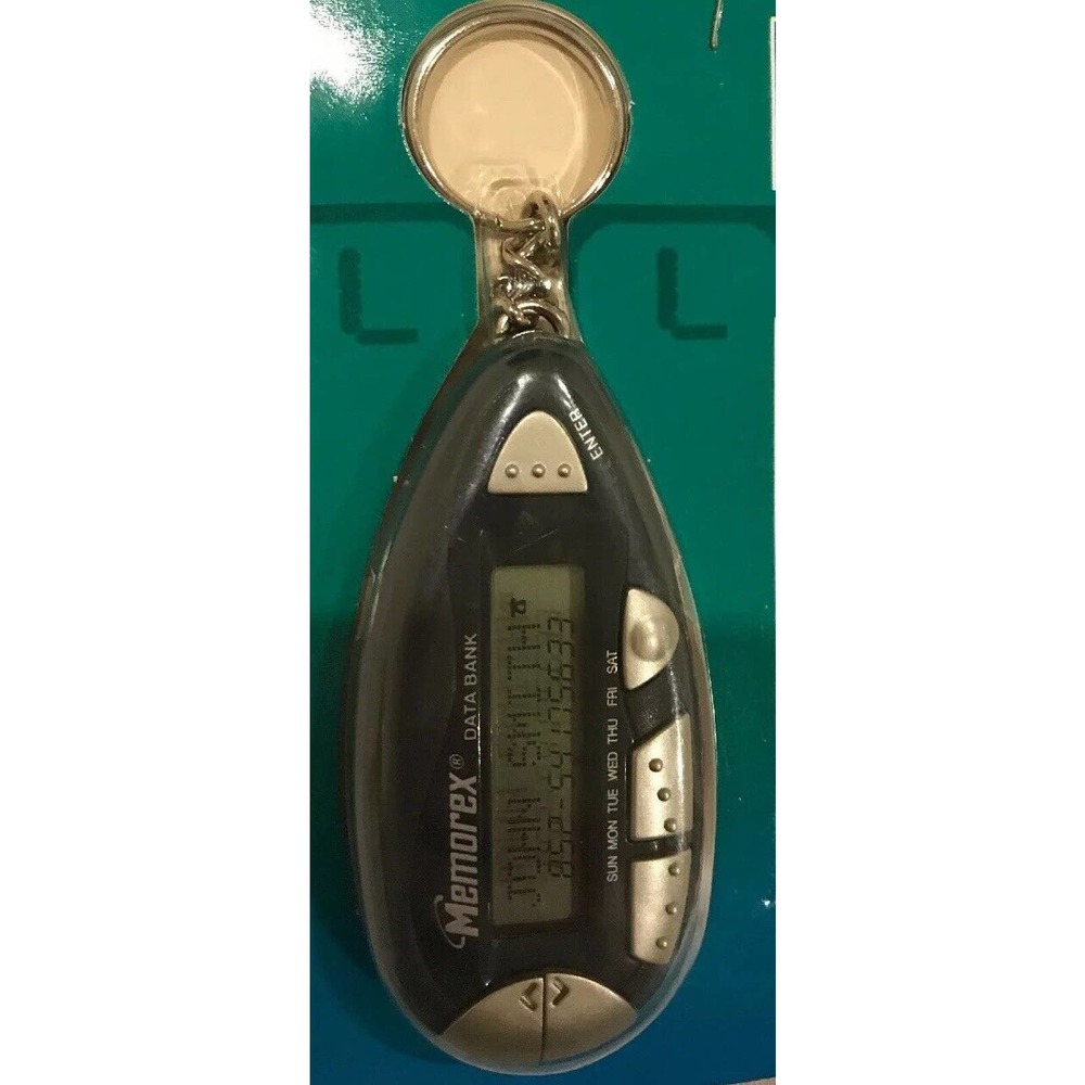 Memorex Data Bank Key Chain New